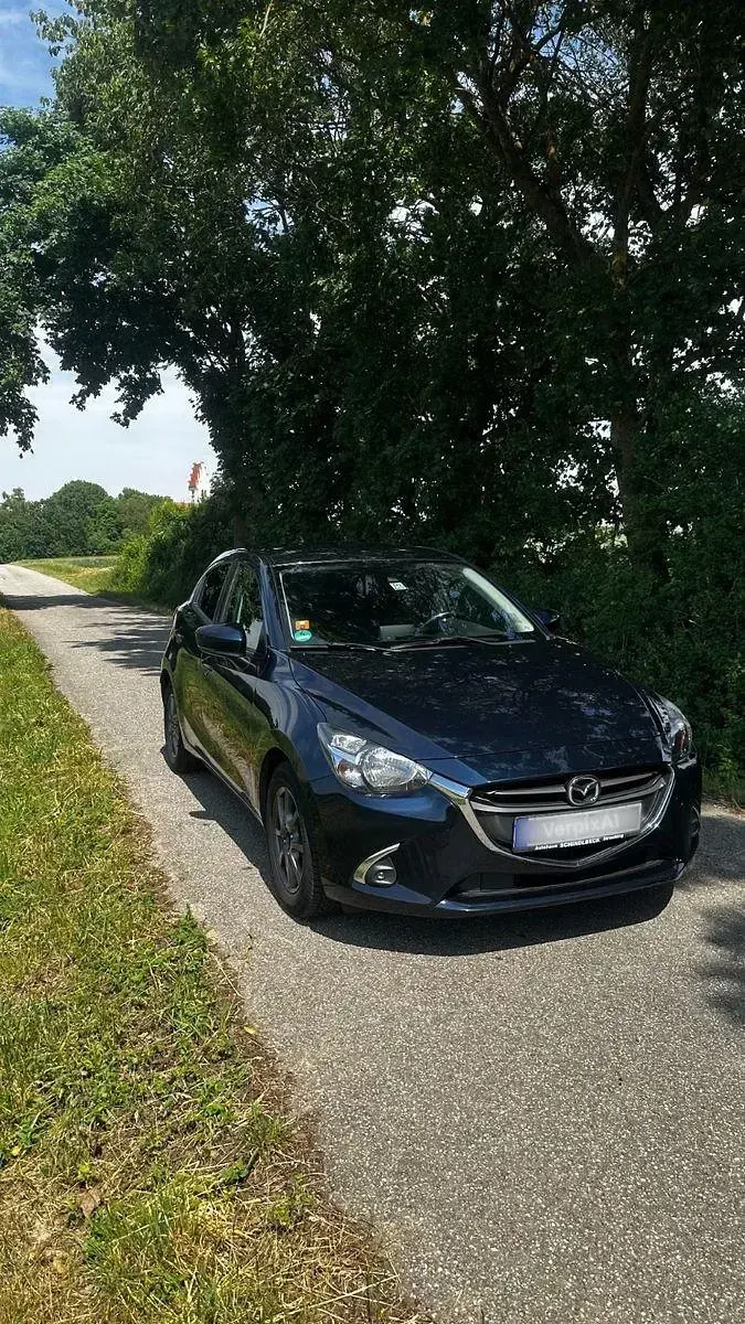 Gebraucht Mazda 2 Exclusive-Line 90 PS (66 kW) 2019 Blau Kleinwagen
