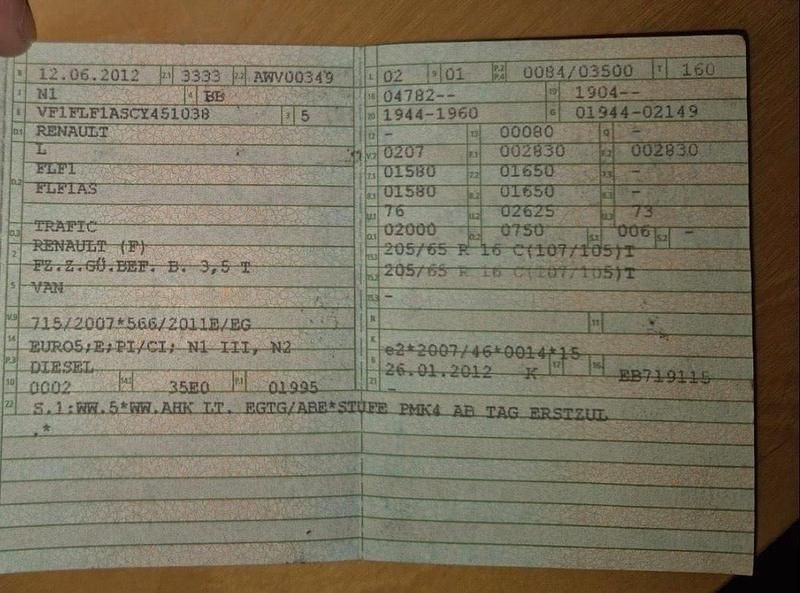 Gebraucht Renault Trafic 114 PS (83 kW) 2012 Grau Van / Kleinbus