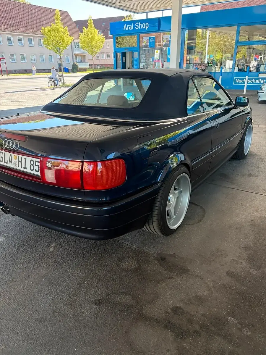 Occasion Audi 80 150 ch (110 kW) 1996 Bleue Cabriolet