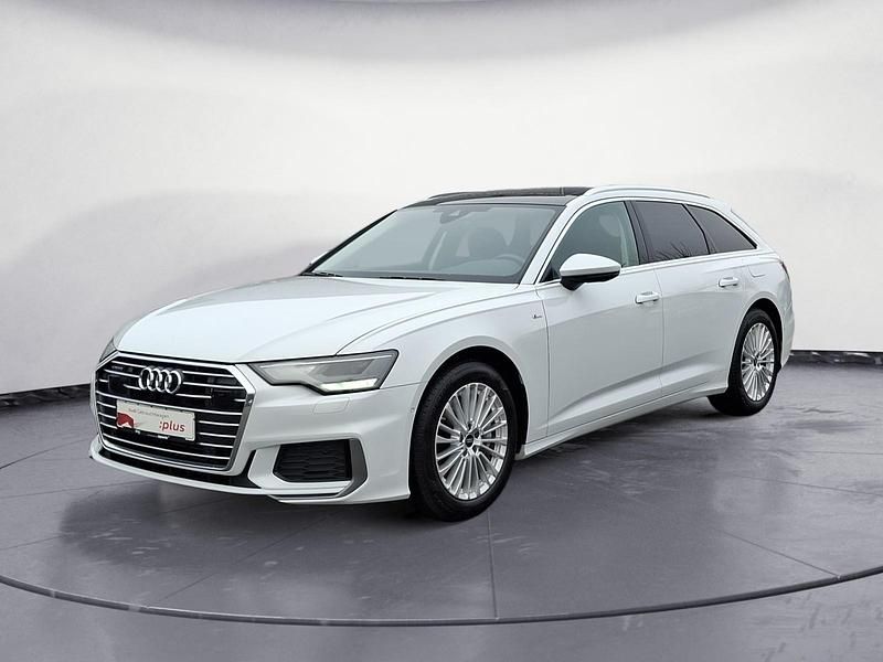 Gebraucht Audi A6 Design 299 PS (219 kW) 2022 Gletscherweiß metallic Kombi