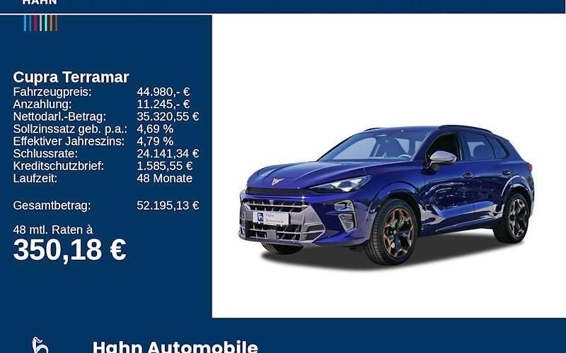 Neu Cupra Terramar VZ 265 PS (194 kW) 2025 Blau SUV