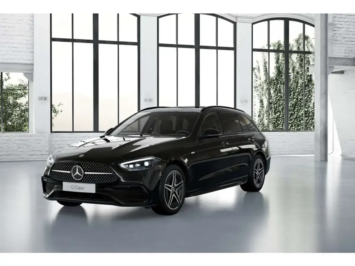 Gebraucht Mercedes C300e AMG 197 PS (144 kW) 2025 Metalliclack obsidianschwarz Kombi