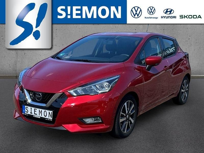 Rot Gebraucht 2020 Nissan Micra N-Way Kleinwagen | 12.430 € (Fairer Preis) - Bild 1/4