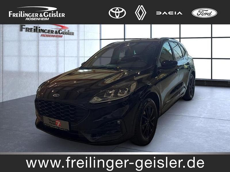 Obsidianschwarz (schwarz) Gebraucht 2021 Ford Kuga ST-Line SUV | 25.990 € (Fairer Preis) - Bild 1/4
