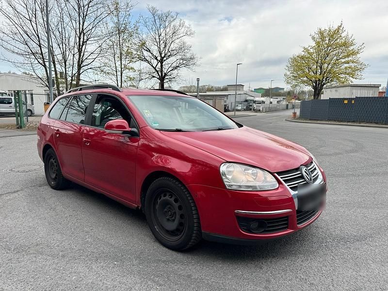 Gebraucht VW Golf V 101 PS (74 kW) 2007 Rot Kombi