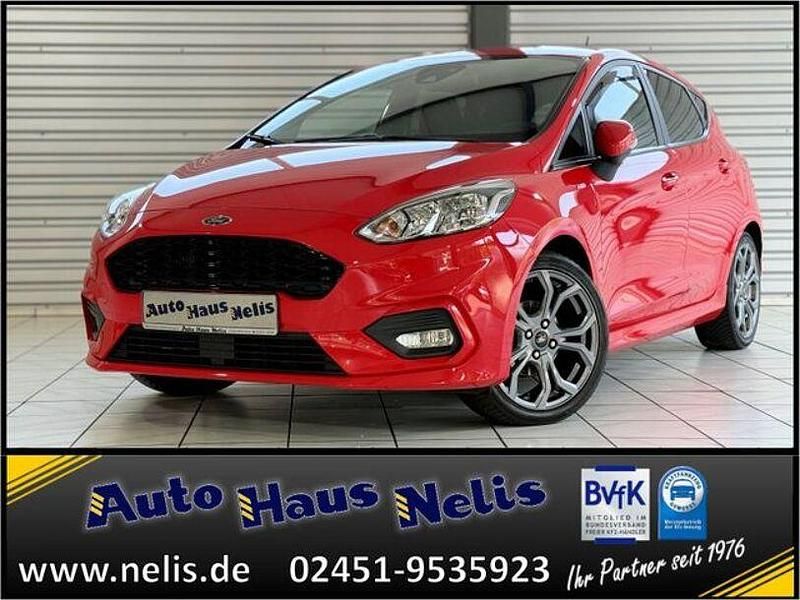 Rot Gebraucht 2020 Ford Fiesta ST-Line Kleinwagen | 13.880 € (Fairer Preis) - Bild 1/4