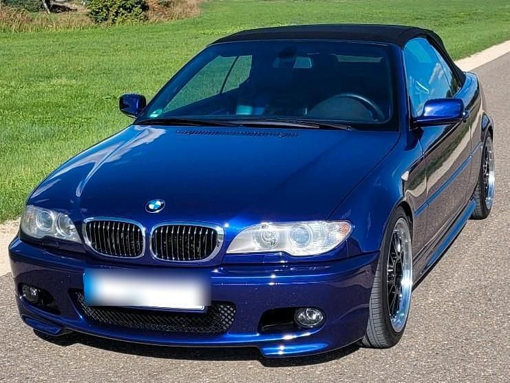 Blau Gebraucht 2004 BMW 325 Cabriolet Shadowline Cabrio | 12.300 € (Teuer) - Bild 1/4