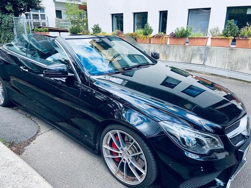 Gebraucht Mercedes E500 2015 Schwarz Cabrio