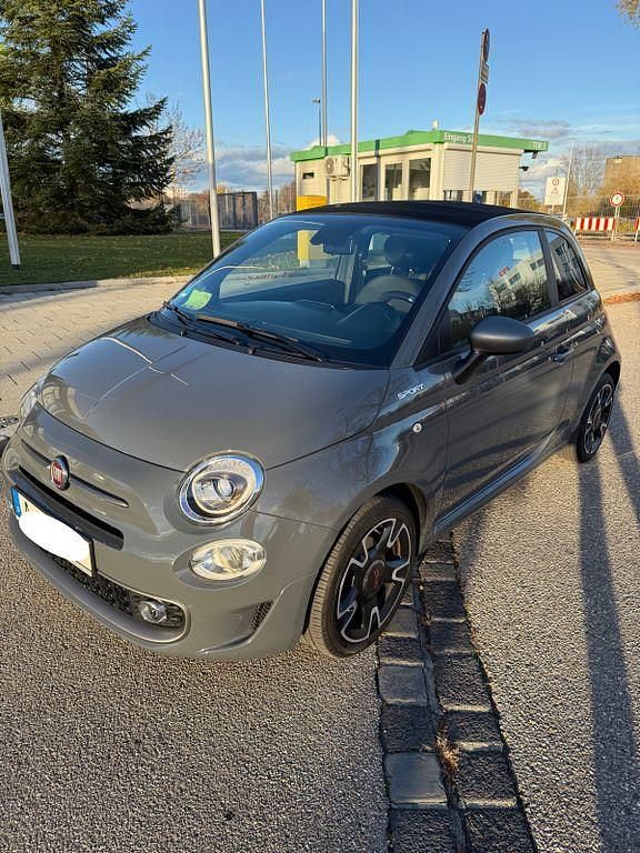 Grau Gebraucht 2021 Fiat 500C Sport Cabrio | 13.000 € (Fairer Preis) - Bild 1/4
