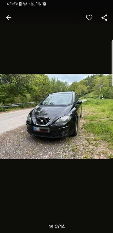 Blau Gebraucht 2009 Seat Altea Van / Kleinbus | 3.900 € (Guter Preis) - Bild 1/4