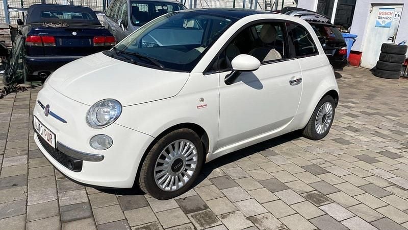 Gebraucht Fiat 500 70 PS (51 kW) 2008 Weiß Kleinwagen