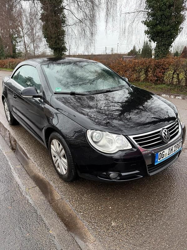 Gebraucht VW Eos 150 PS (110 kW) 2008 Schwarz Cabrio