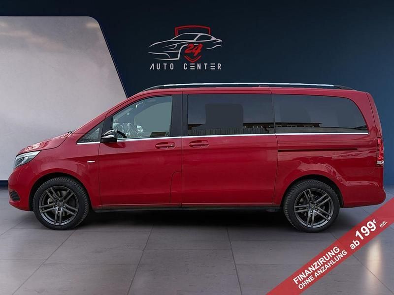 Gebraucht Mercedes V250 190 PS (139 kW) 2016 Rot Van / Kleinbus