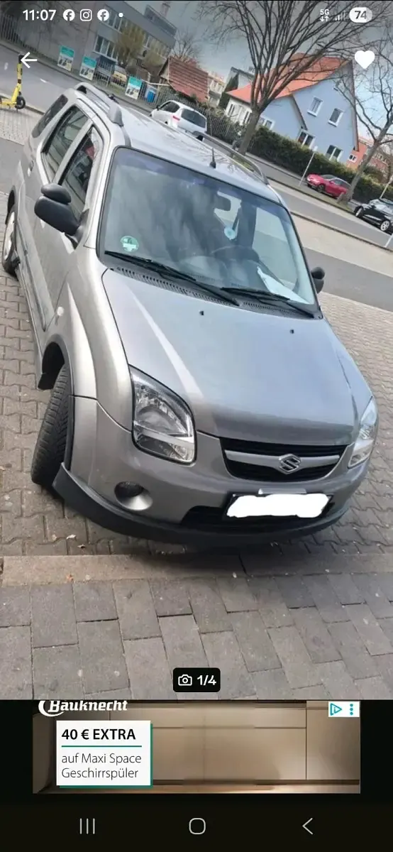 Usata Suzuki Ignis 99 CV (72 kW) 2004 Utilitaria
