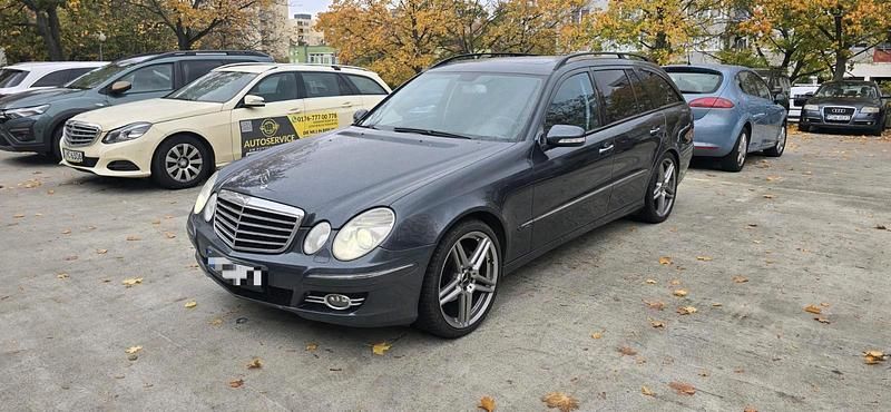 Blau Gebraucht 2008 Mercedes E280 Kombi | 5.800 € (Guter Preis) - Bild 1/4