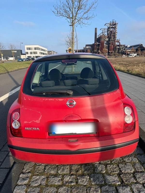 Gebraucht Nissan Micra 65 PS (47 kW) 2005 Rot Kleinwagen