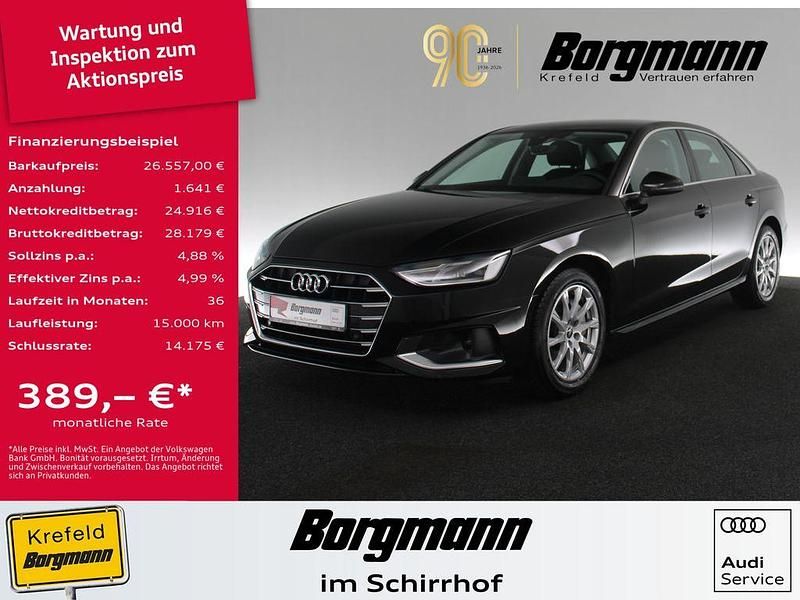 Gebraucht Audi A4 Advanced 204 PS (150 kW) 2022 Mythosschwarz metallic (metallic) Limousine