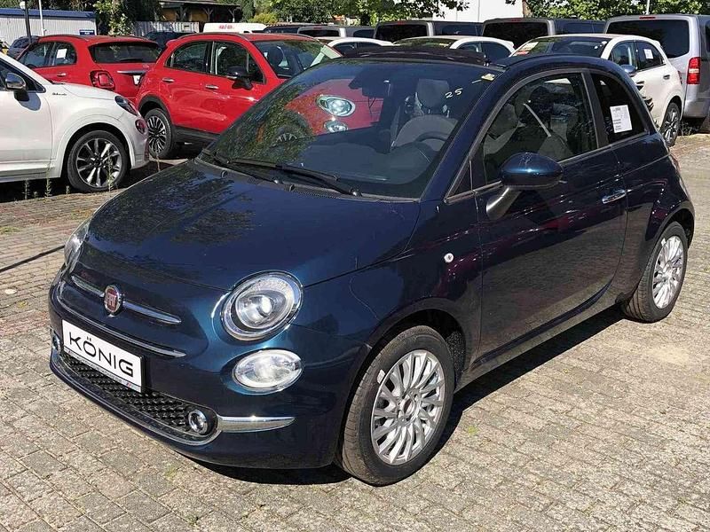 Blau Gebraucht 2023 Fiat 500C Dolcevita Cabrio | 17.489 € (Etwas zu teuer) - Bild 1/4