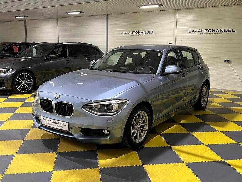 Blau Gebraucht 2014 BMW 116 Kleinwagen | 11.390 € (Fairer Preis) - Bild 1/4