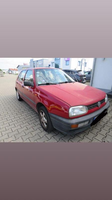 Gebraucht VW Golf III 75 PS (55 kW) 1993 Rot Kleinwagen