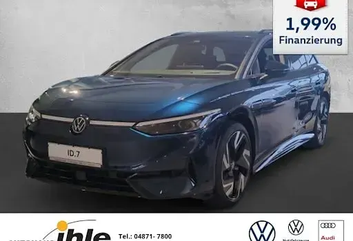 Neu VW ID.7 Pro 210 kW (286 PS) 2025 Blau Kombi