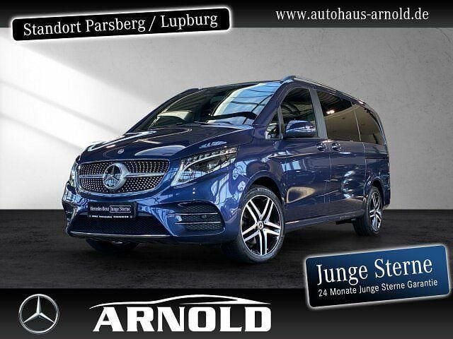 Gebraucht Mercedes V250 AMG line 190 PS (139 kW) 2024 Blau (sodalithblau met.) Van / Kleinbus