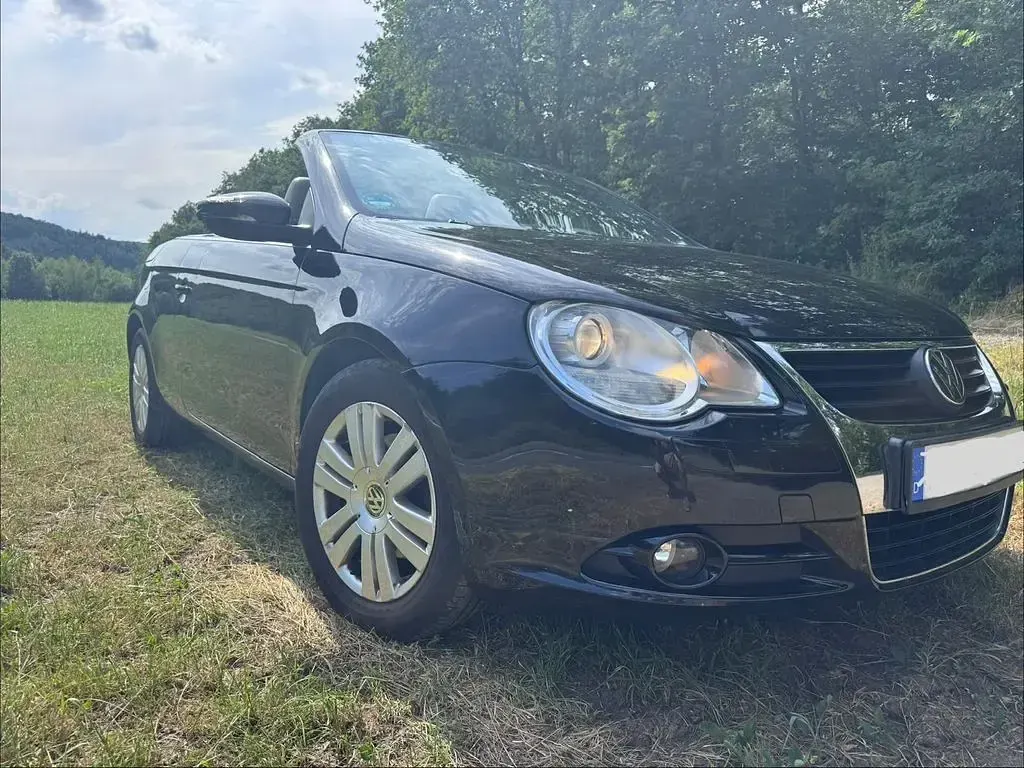 Gebraucht VW Eos 122 PS (89 kW) 2010 Schwarz Cabrio