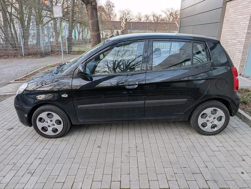 Gebraucht Kia Picanto Attract 65 PS (47 kW) 2009 Schwarz Kleinwagen