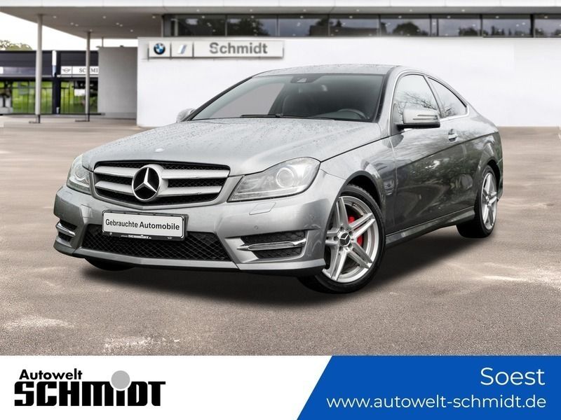 Palladiumsilber Gebraucht 2012 Mercedes C250 Sport Coupé | 11.190 € (Superpreis) - Bild 1/4