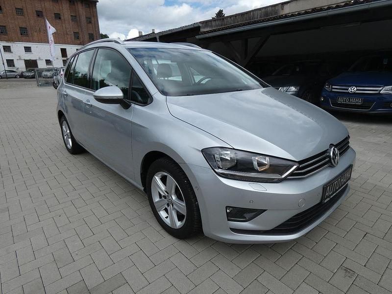Gebraucht VW Golf Sportsvan 110 PS (80 kW) 2014 Silber Van / Kleinbus