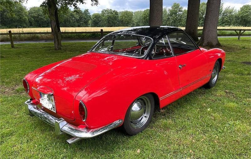 Rot Gebraucht 1965 VW Karmann Ghia Karmann Coupé | 15.990 € - Bild 1/4