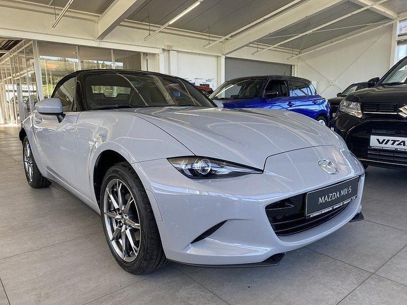 Aero gray Neu 2025 Mazda MX5 Exclusive-Line Cabrio | 29.900 € (Superpreis) - Bild 1/4
