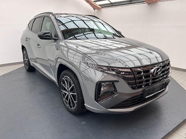 Shadow grey / sol Gebraucht 2022 Hyundai Tucson N Line SUV | 36.900 € - Bild 1/4