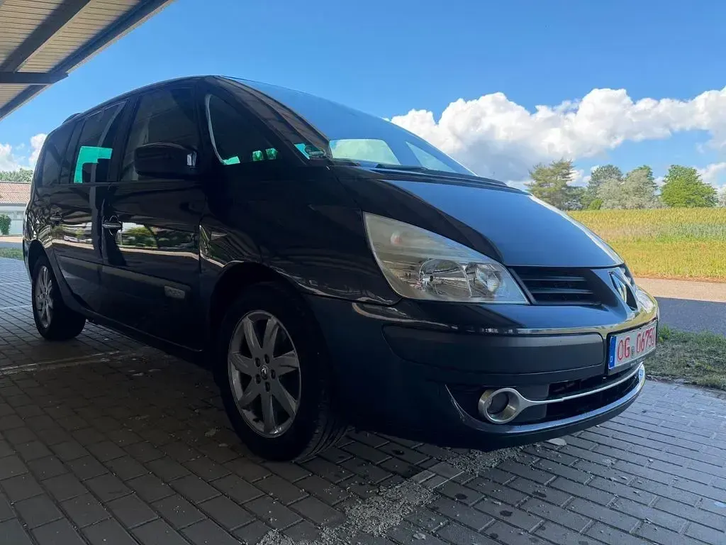 Gebraucht Renault Grand Espace 150 PS (110 kW) 2011 Schwarz Van / Kleinbus