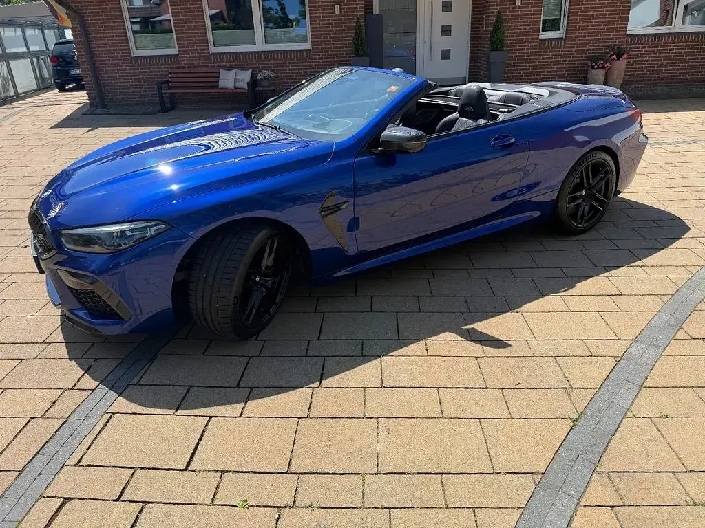 Gebraucht BMW M8 Competition Edition 625 PS (459 kW) 2021 Blau Cabrio