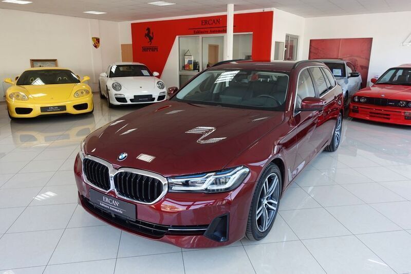 Aventurinrot ii metallic Gebraucht 2021 BMW 540 Performance Kombi | 29.500 € (Superpreis) - Bild 1/4