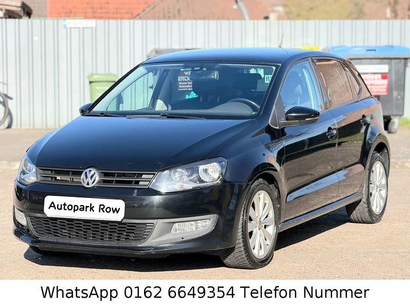 Gebraucht VW Polo Team 75 PS (55 kW) 2011 Schwarz Kleinwagen