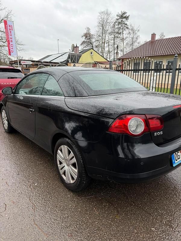 Gebraucht VW Eos 150 PS (110 kW) 2008 Schwarz Cabrio
