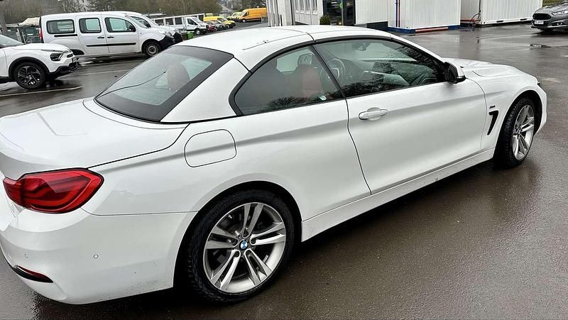 Gebraucht BMW 430 Cabriolet Sport Line 252 PS (185 kW) 2017 Weiß Cabrio