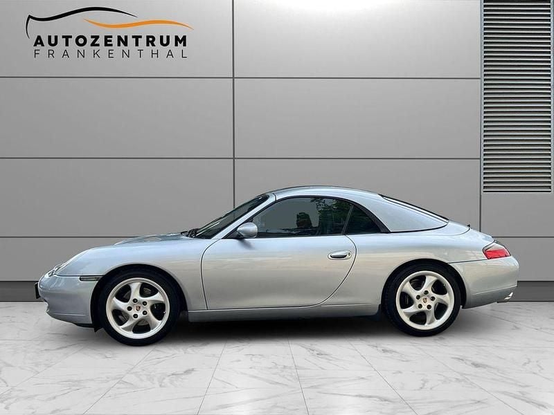 Gebraucht Porsche 996 300 PS (220 kW) 2001 Polar silber metallic Cabrio