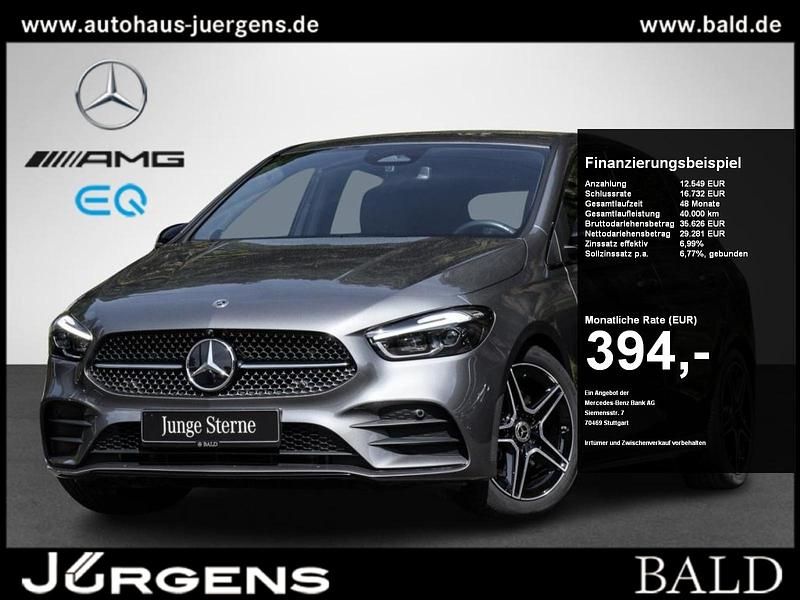 Grau metalliclack mountaingrau Gebraucht 2024 Mercedes B220 AMG Van / Kleinbus | 40.570 € (Fairer Preis) - Bild 1/4