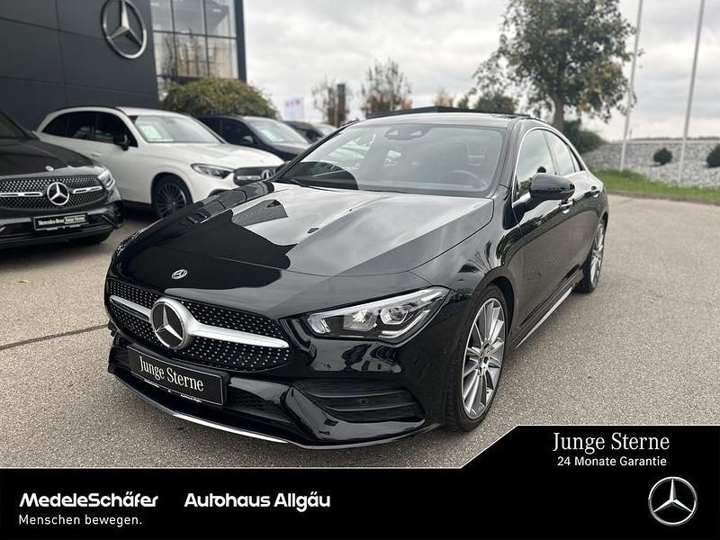 Schwarz Gebraucht 2022 Mercedes CLA180 AMG Limousine | 28.870 € (Fairer Preis) - Bild 1/4