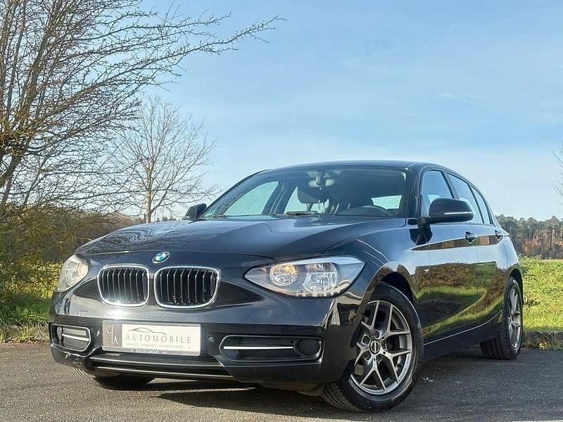 Schwarz Gebraucht 2012 BMW 114 Sport Line Kleinwagen | 5.990 € (Guter Preis) - Bild 1/4
