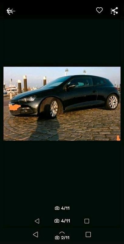 Gebraucht VW Scirocco 160 PS (117 kW) 2010 Schwarz Coupé