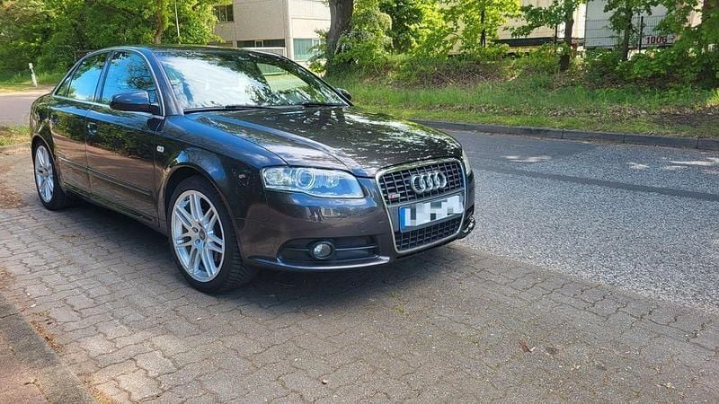 Schwarz Gebraucht 2007 Audi A4 S-Line Limousine | 8.800 € (Etwas zu teuer) - Bild 1/4