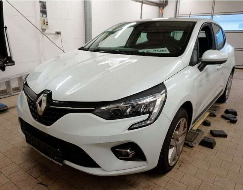 Weiß Gebraucht 2021 Renault Clio V Business Kleinwagen | 11.990 € (Guter Preis) - Bild 1/3