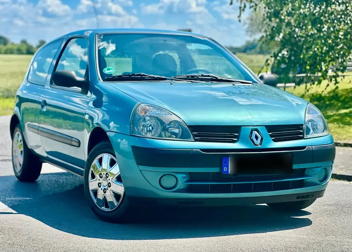Gebraucht Renault Clio Expression 75 PS (55 kW) 2004 Blau Kleinwagen