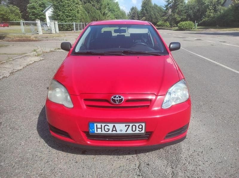 Usado Toyota Corolla 97 HP (71 kW) 2006 Vermelho Sedan