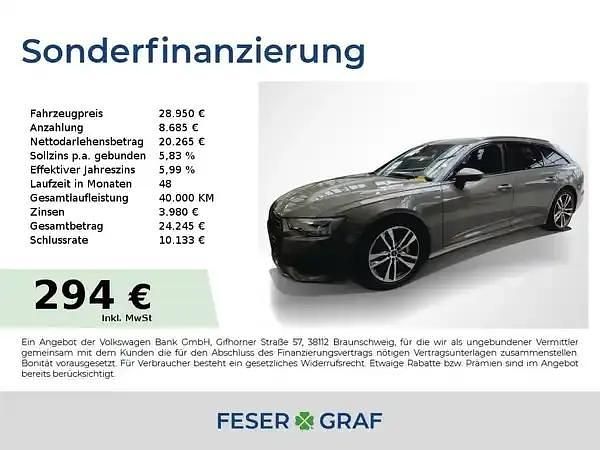 Gebraucht Audi A6 Comfort 299 PS (219 kW) 2022 Chronosgrau metallic Kombi