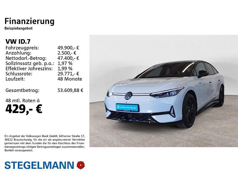 Gebraucht VW ID.7 GTX 250 kW (340 PS) 2024 Weiß Kleinwagen
